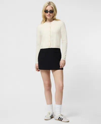 French Connection Women's Cosysoft Fitted Cardigan Sweater In Neutral