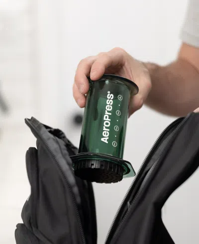 Aeropress 3-in-1 Technology Single-cup Travel Coffee Maker In Green