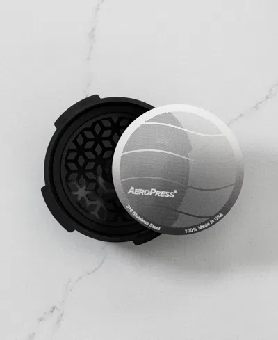 Aeropress Pressure-actuated Valve Accessory For Single-cup Coffee Maker In Black