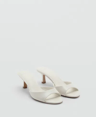 Mango Slingback Kitten Heel In Sand