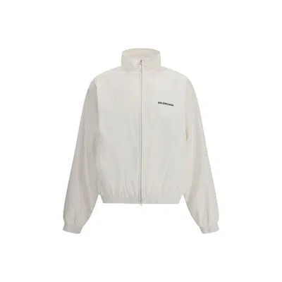 Balenciaga Tracksuit Jacket In White