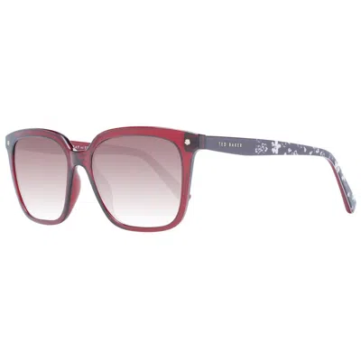 Ted Baker Red Women Sunglasses In Brown