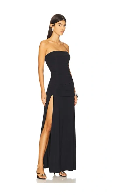 Superdown Marlett Strapless Maxi In Black
