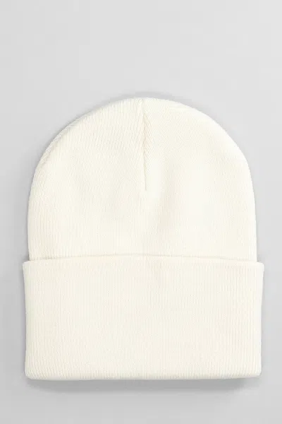 Carhartt Wip Ivory Acrylic Watch Hat In Brown