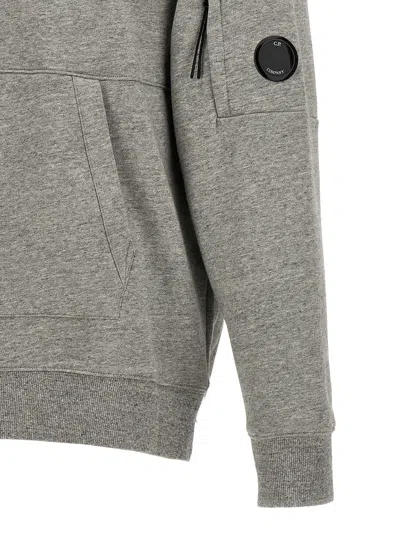 C.p. Company C.p.company Cotton Hoodie In Gray