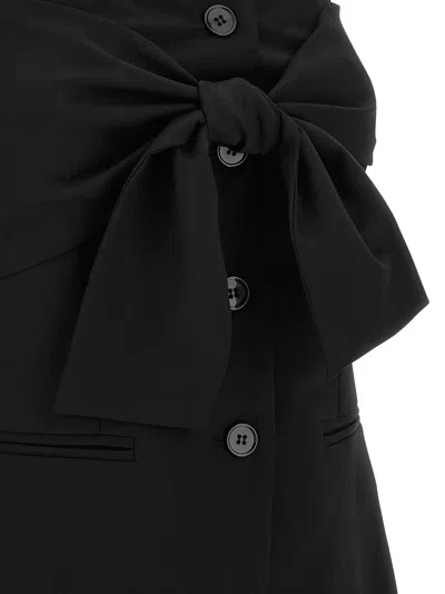 Max Mara Womens Black Veruska Strapless Wool Corset Top In Black