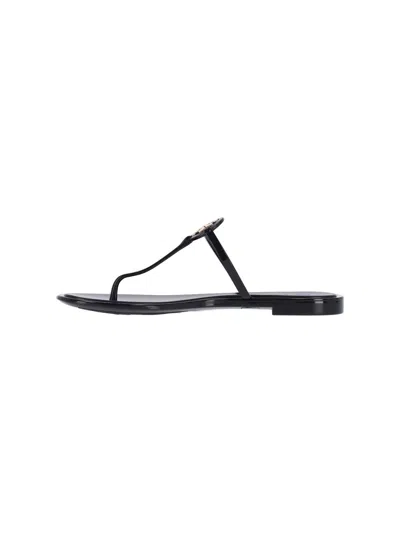 Tory Burch Thong Sandal "miller" Mini In Black