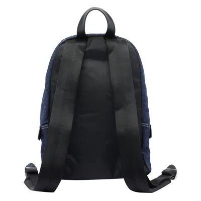 Marc Jacobs Denim Medium Backpack In Blue