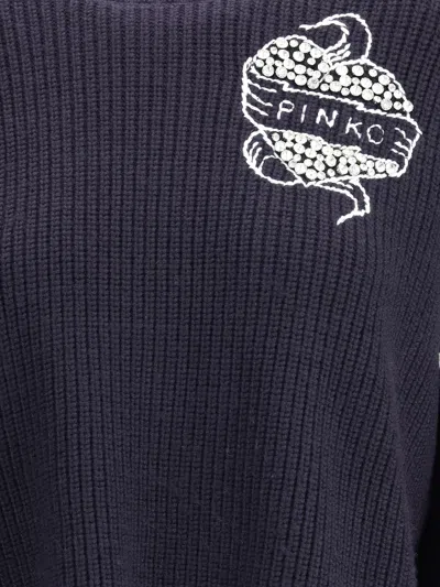 Pinko Alicudi Sweater In Blue