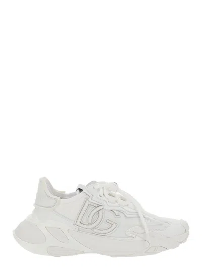 Dolce & Gabbana Sneaker With Logo In White
