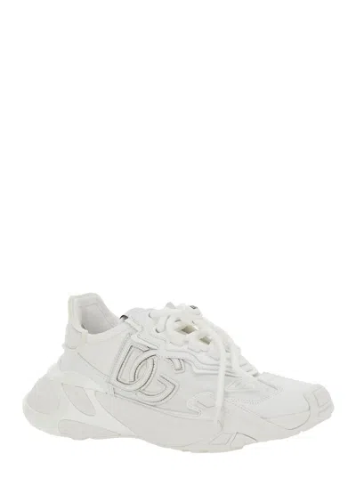 Dolce & Gabbana Sneaker With Logo In White