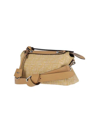 Fendi Medium Handbag "by The Way Soft" In Sand