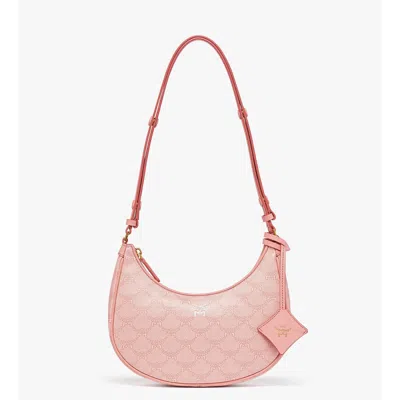 Mcm Himmel Ascending Moon Hobo In Lauretos In Pink