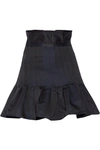 ELLERY Kyoto pleated taffeta mini skirt