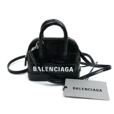 Pre-owned Balenciaga Black Leather Shoulder Bag ()