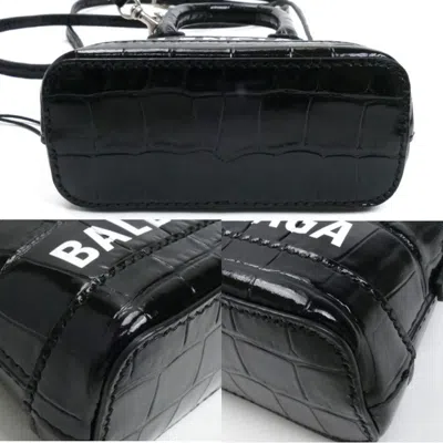 Pre-owned Balenciaga Black Leather Shoulder Bag ()