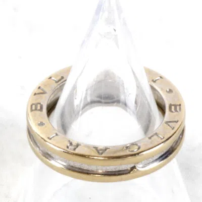 Pre-owned Bvlgari B.zero1 Silver White Gold (18k) Band Ring ()