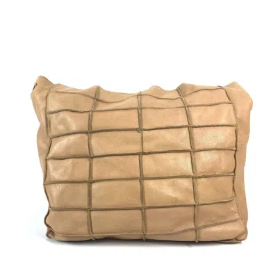 Pre-owned Chanel Beige Leather Shoulder Bag Tote Bag ()