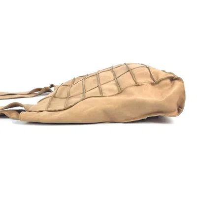 Pre-owned Chanel Beige Leather Shoulder Bag Tote Bag ()