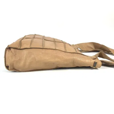 Pre-owned Chanel Beige Leather Shoulder Bag Tote Bag ()