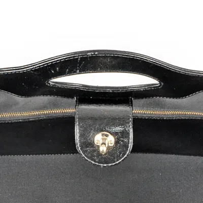 Pre-owned Chanel Black Leather Tote Bag ()