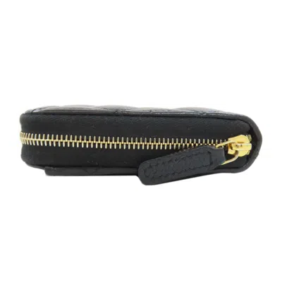 Pre-owned Chanel Black Long Wallet (bi-fold) ()