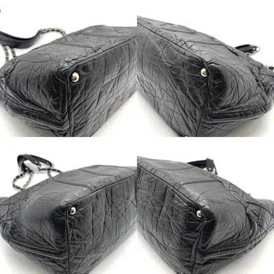 Pre-owned Chanel Black Tote Bag ()