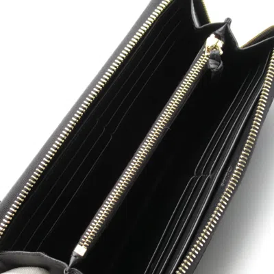 Pre-owned Chloé Black Leather Long Wallet (bi-fold) ()