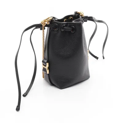 Pre-owned Chloé Black Leather Shoulder Bag ()