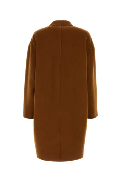 Isabel Marant Coats In Brown