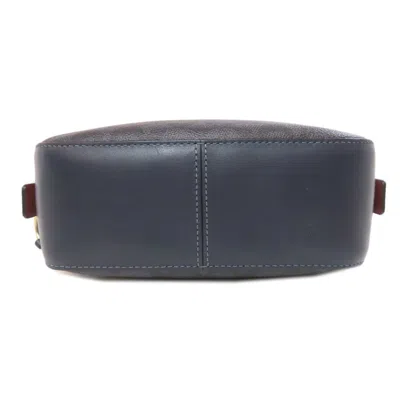 Pre-owned Coach Gray Navy Pvc Shoulder Bag ()