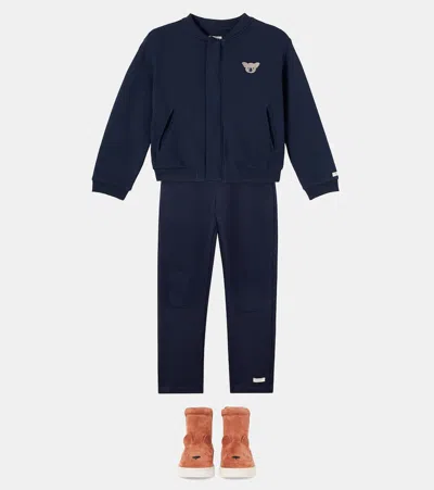 Donsje Trijn Cotton Pants In Blue