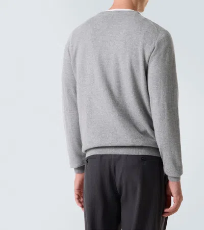 Rubinacci Cashmere Sweater In Gray