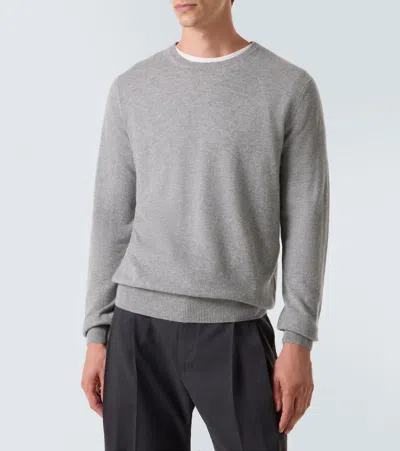 Rubinacci Cashmere Sweater In Gray