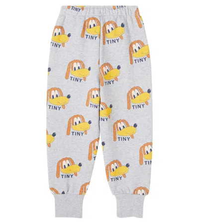 DOGS印花棉质针织运动裤