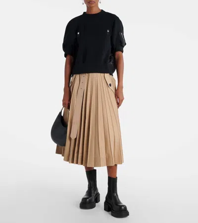 斜纹布与针织上衣