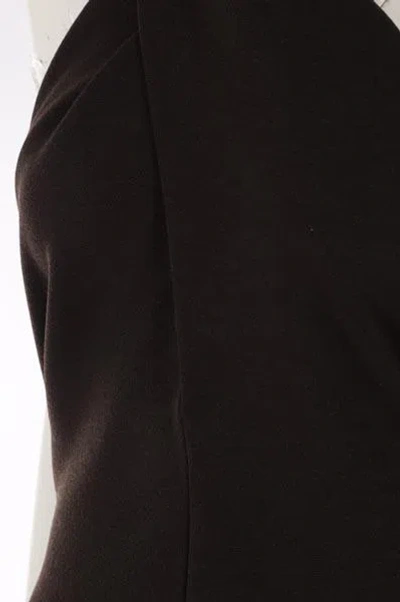 Saint Laurent Hooded Maxi Dress In Black