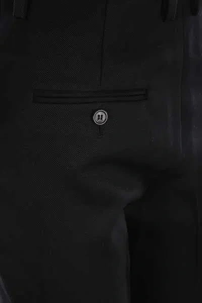 Saint Laurent Trousers In Black