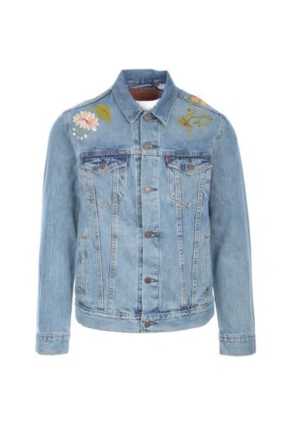 Levi's X 10 Corso Como Levi's  X 10 Corso Como Coats In Blue
