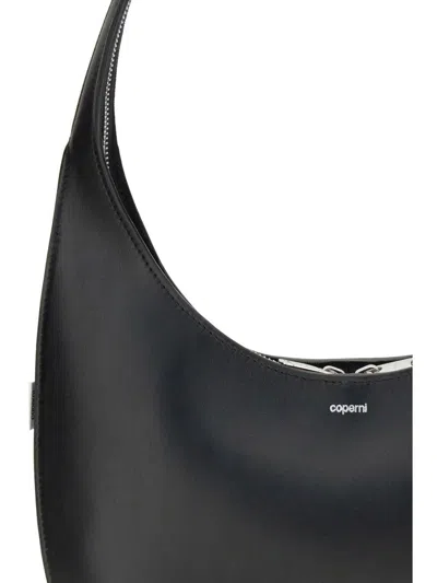 Coperni Women Soft Swipe Shoulder Bag In Black