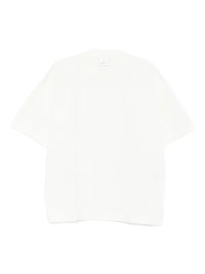 Vetements Logo Regular T Shirt Clothing In White