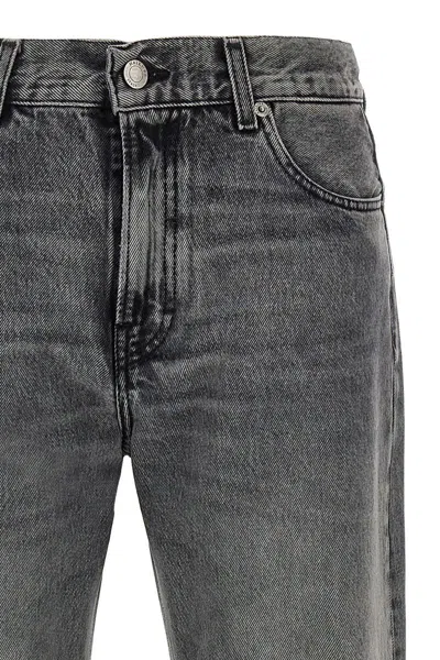 Haikure Grey Flanel Jeans Belt Loops In Gray