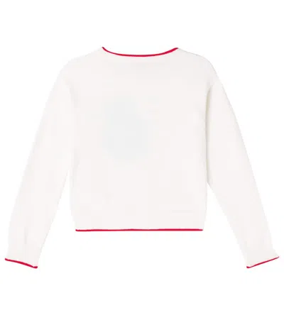 Monnalisa Minnie Sweater In White