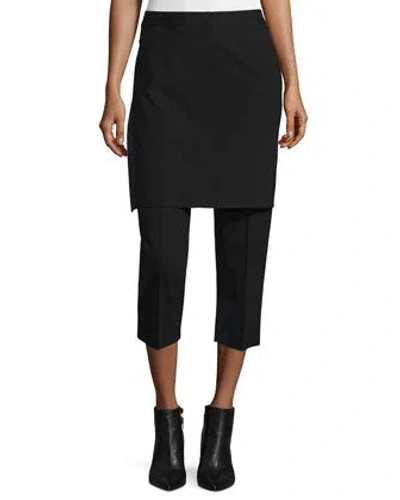 3.1 Phillip Lim Apron Lightweight Wool Pant In Black