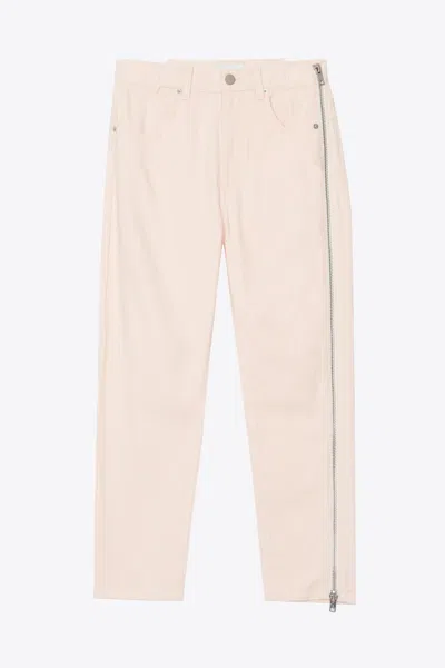3.1 Phillip Lim Denim Pant With Zipper In Pink