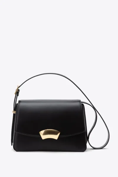 3.1 Phillip Lim Id Pebbled Leather Shoulder Bag In Black