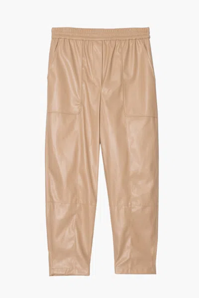 3.1 Phillip Lim Leather Alternative Pull-on Trouser In Gray
