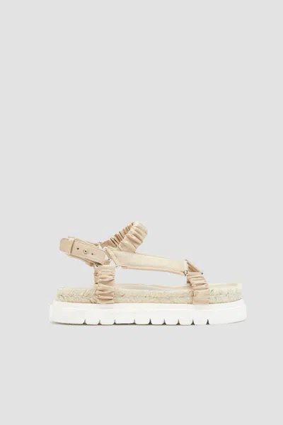 3.1 Phillip Lim Noa Strappy Platform Slide In Blue