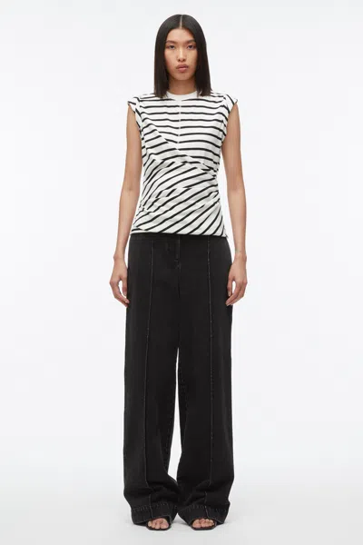 3.1 Phillip Lim Twisted Stripe Tank In Multi
