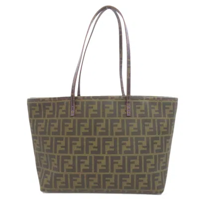 Pre-owned Fendi Brown Pvc Tote Bag ()